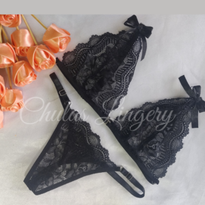 Conjunto intimo Básico Negro